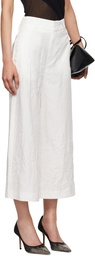 Gauge81 White Bannu Trousers