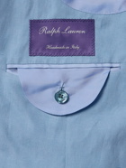 Ralph Lauren Purple label - Kent Double-Breasted Silk and Linen-Blend Suit Jacket - Blue