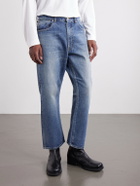 Beams Plus - Straight-Leg Paint-Splattered Jeans - Blue