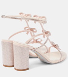 Rene Caovilla Catherina 80 bow-detail embellished sandals