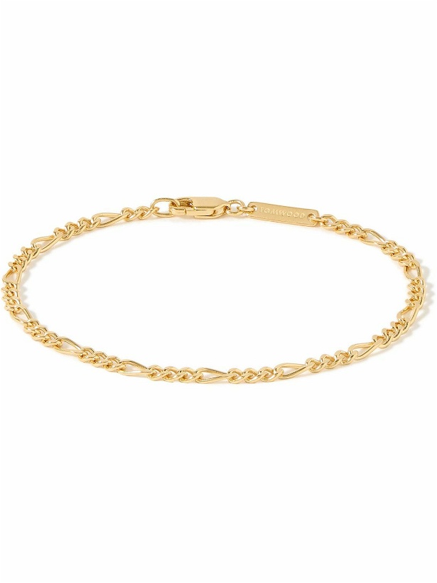 Photo: Tom Wood - Bo Slim Recycled Gold-Plated Chain Bracelet - Gold