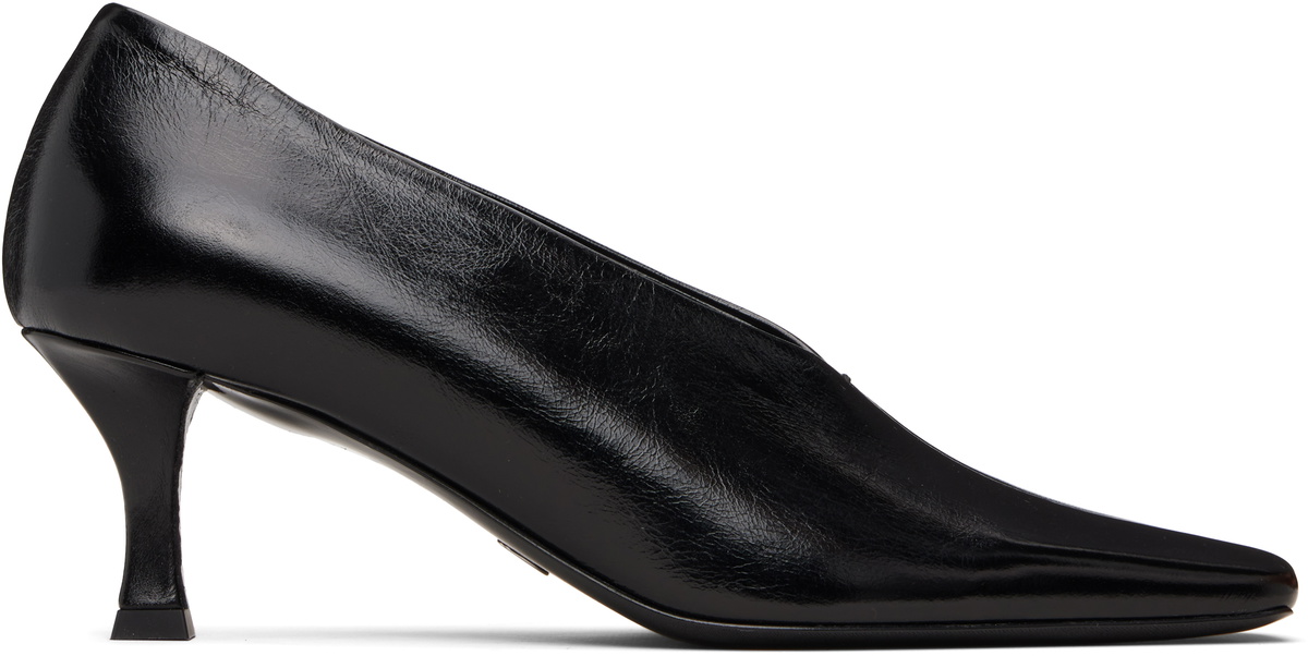 Proenza Schouler Black Trap Pump Heels