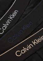 Calvin Klein Icon Stretch-cotton Briefs set of Three Black