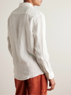 Faherty - Laguna Linen Shirt - White