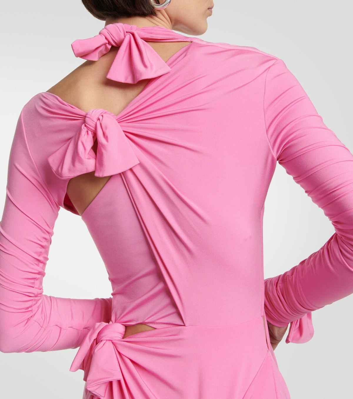 Balenciaga - Knot ruched gown Balenciaga