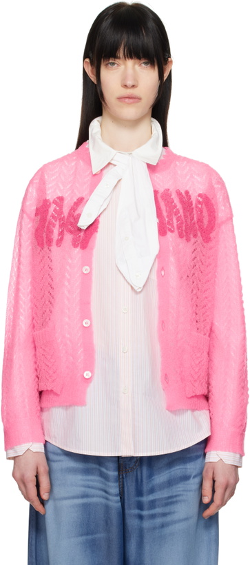 Photo: Magliano Pink Bimbo Cardigan