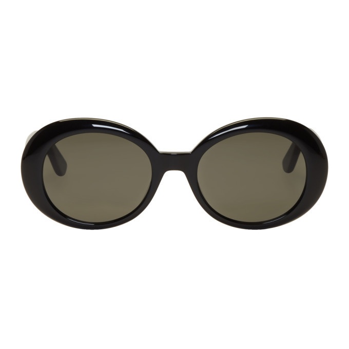 Saint Laurent SL 98 California Sunglasses Black & Smoke | END.