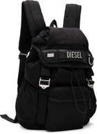 Diesel Black Logos S Backpack