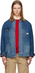 Polo Ralph Lauren Blue Denim Utility Jacket