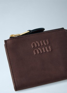 Miu Miu Small Nappa Leather Wallet