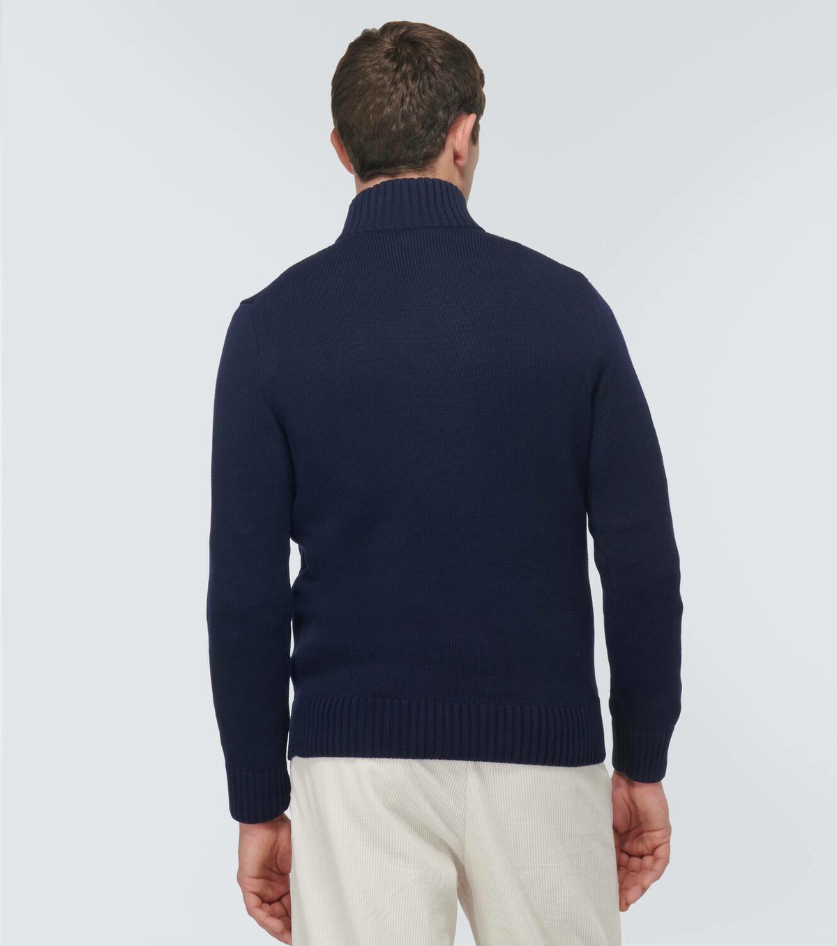 Polo Ralph Lauren Logo cotton half-zip sweater Polo Ralph Lauren