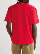 Nike - Sportswear Trend Max 90 Logo-Embroidered Cotton-Jersey T-Shirt - Red