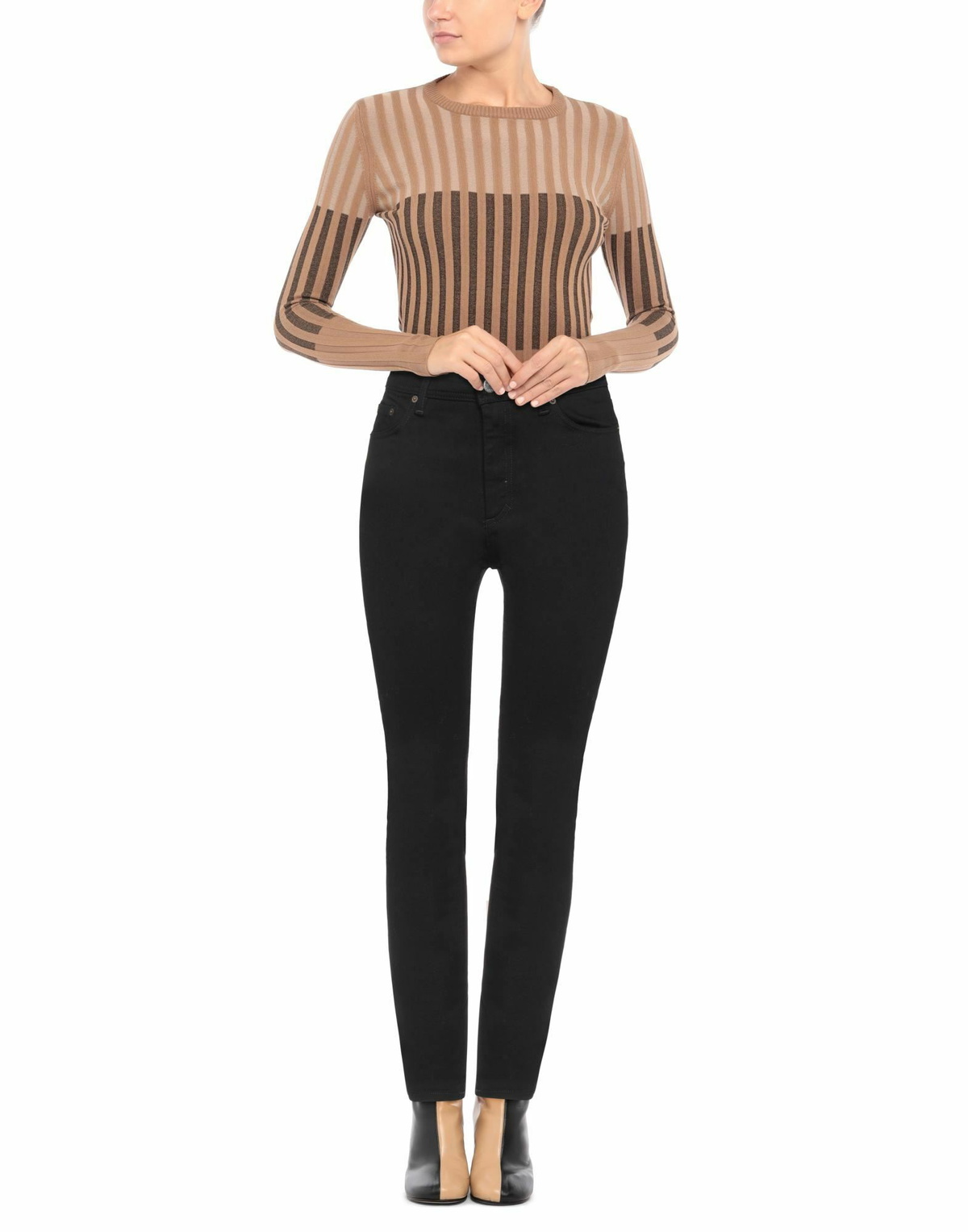 Acne Studios Womens Jeans in Black