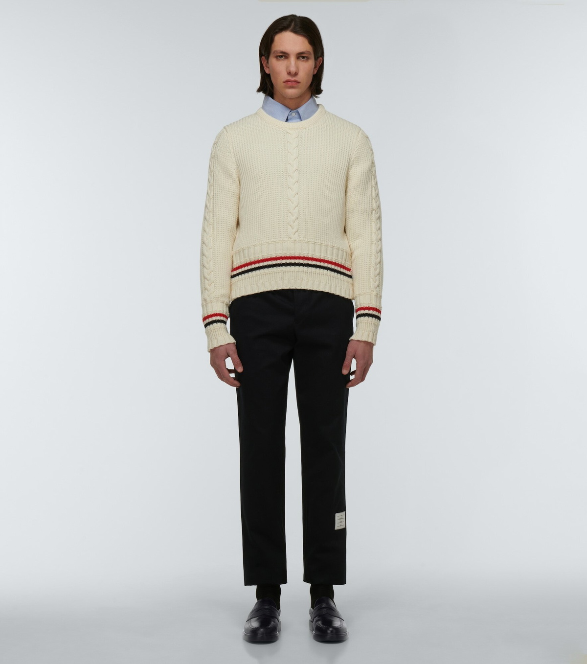 Thom Browne - Leather slippers