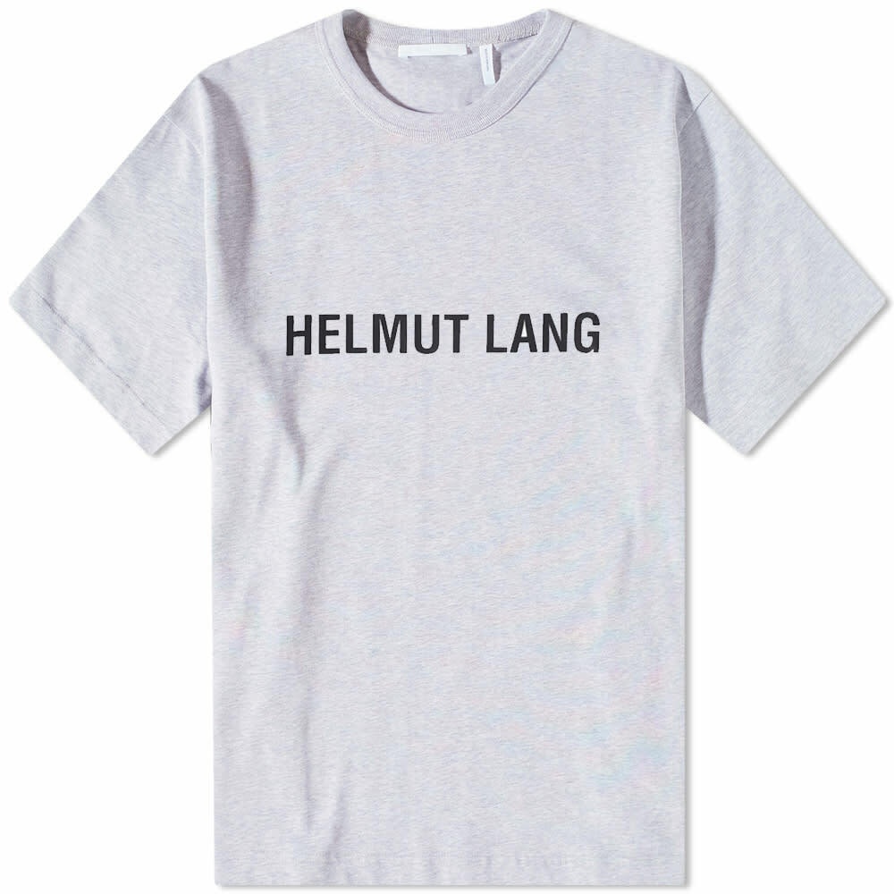 Helmut Lang Men's Core Logo T-Shirt in Vapor Heather Helmut Lang