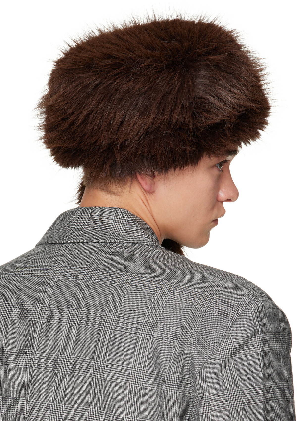 VAQUERA Brown 'Raccoon Tail' Hat