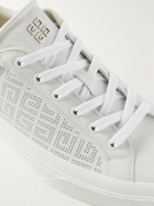 Givenchy - Perforated Leather Sneakers - White