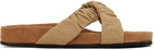 Staud Tan Michel Sandals