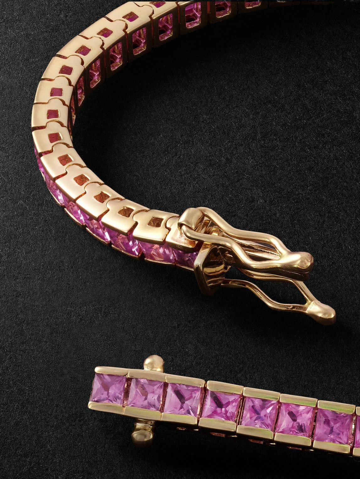 42 Suns - 14-Karat Gold Sapphire Bracelet - Gold