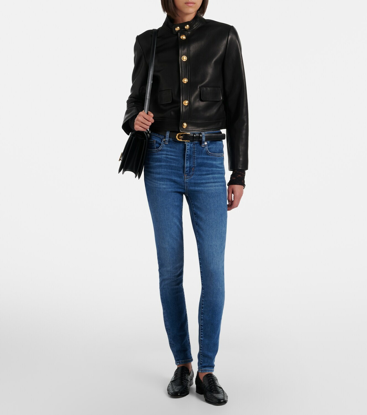 Frame Le High skinny jeans