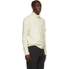 Stone Island Off-White Wool Turtleneck