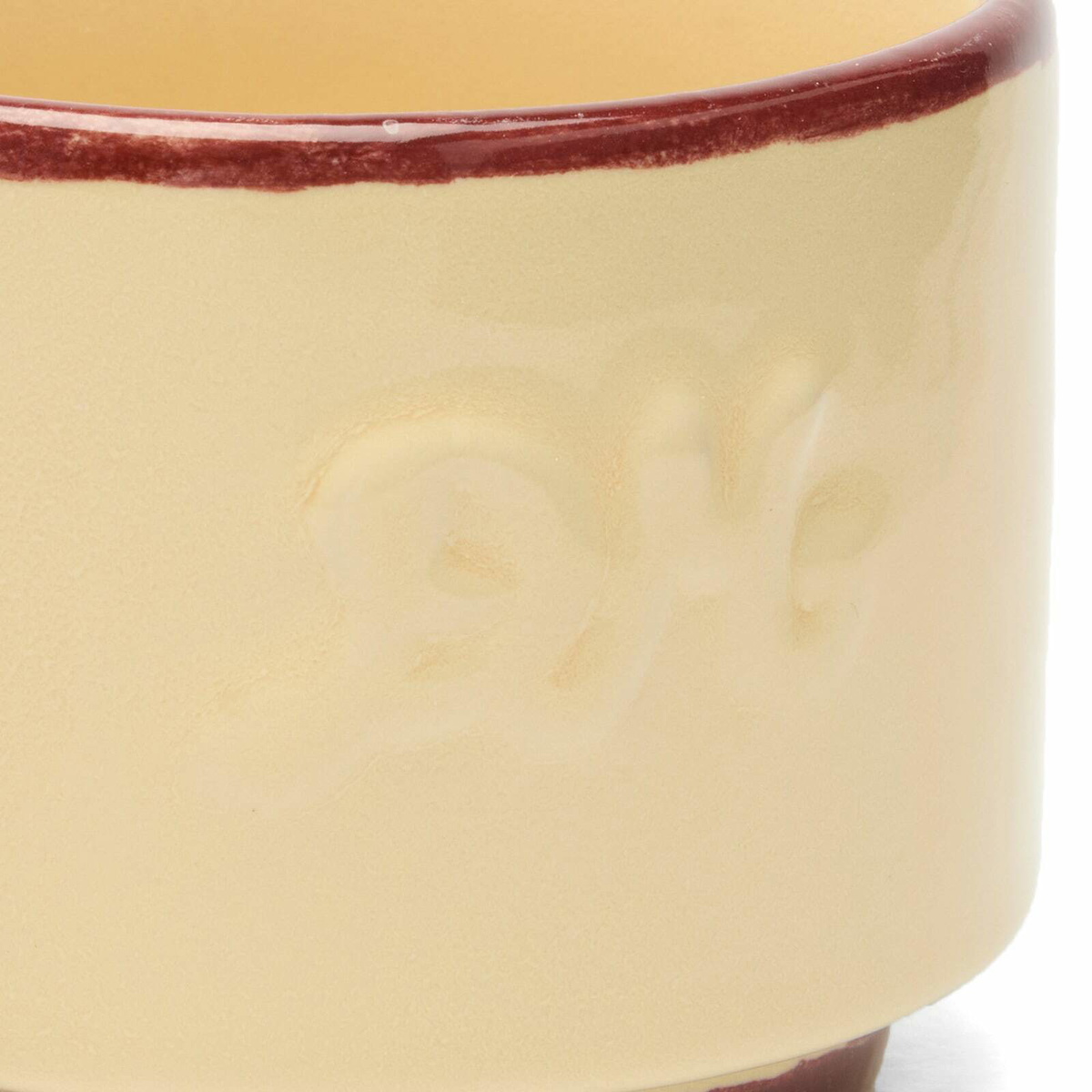 Damson Madder Women's Chubby Coffee Cup in Butter 
