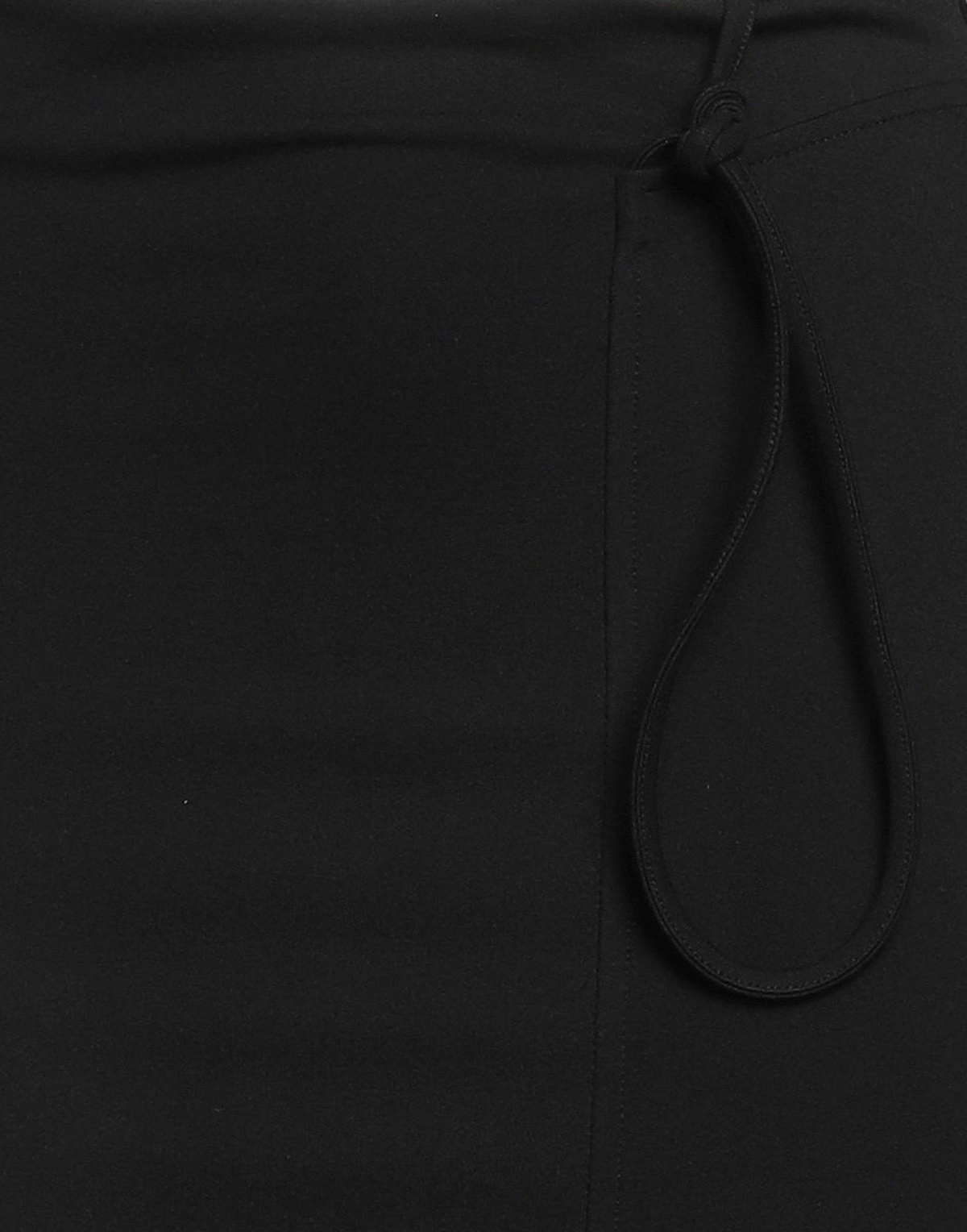 Gauge81 Womens Midi skirt in Black