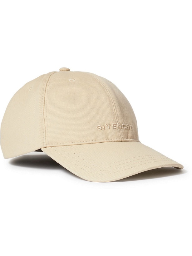 Photo: GIVENCHY - Logo-Embroidered Cotton-Blend Twill Baseball Cap