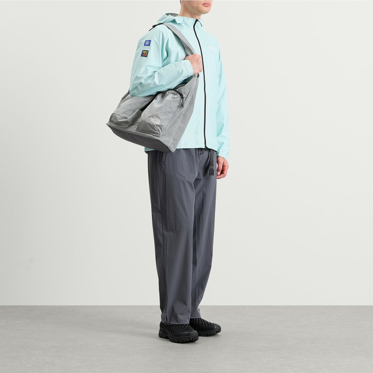 The North Face Men's Never Stop Tote Bag in Cumulus Cloud 