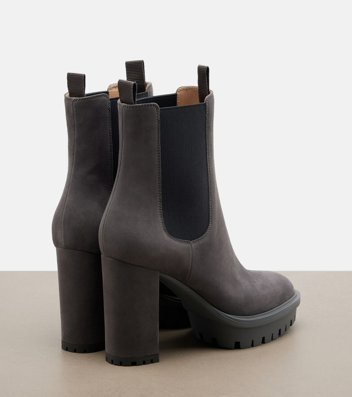 Gianvito Rossi Barry suede Chelsea boots