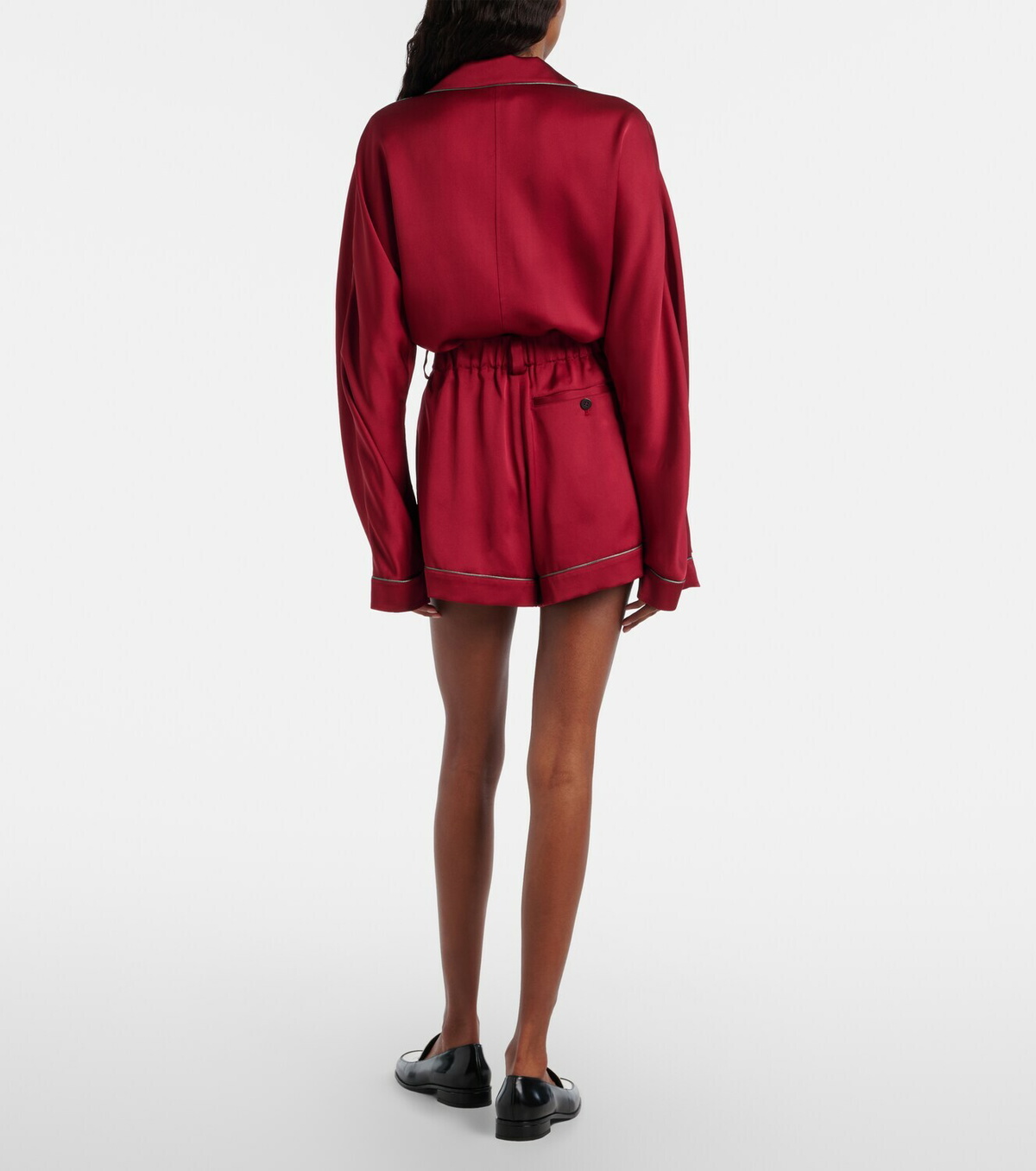 Givenchy Silk satin shorts