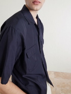 Kaptain Sunshine - Cotton and Silk-Blend Shirt - Blue