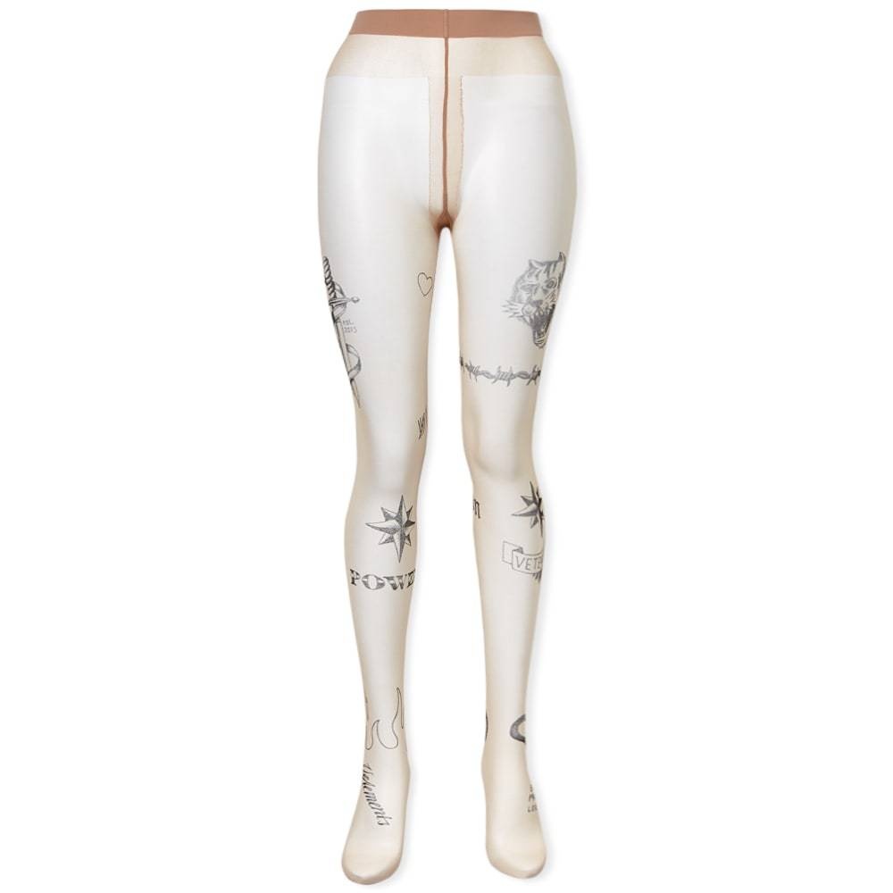 all-over logo-print tights, VETEMENTS