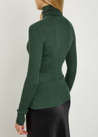 Gabriela Hearst Peppe Roll-neck Cashmere-blend top Green