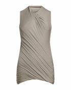 Rick Owens Lilies Womens Top Light in Grey