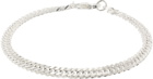 Hatton Labs Silver Mini Curb Chain Bracelet