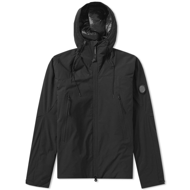 Photo: C.P. Company Protek Padded Shell Hooded Jacket Black