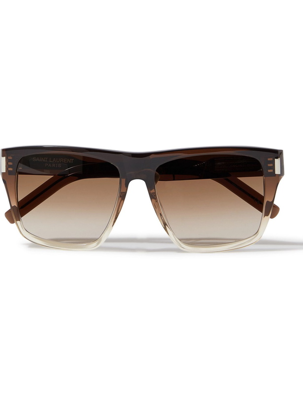 Photo: SAINT LAURENT - D-Frame Acetate Sunglasses