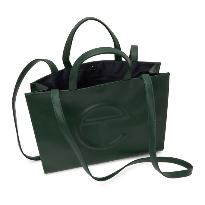 Telfar Green Medium Shopper Tote Telfar