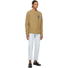 JW Anderson Brown Knit Crewneck Sweater