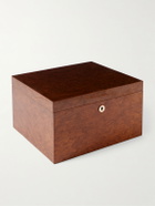 Rapport London - Heritage Burr Walnut 16-Piece Watch Box