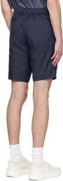 BOSS Navy Slim-Fit Shorts