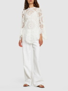 ZIMMERMANN - Chintz Doily Lace Long Sleeve Top