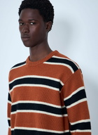 Stüssy Striped Wool-Blend Sweater