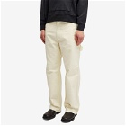 Wood Wood Men's Willy Carpenter Trouser in Off-White