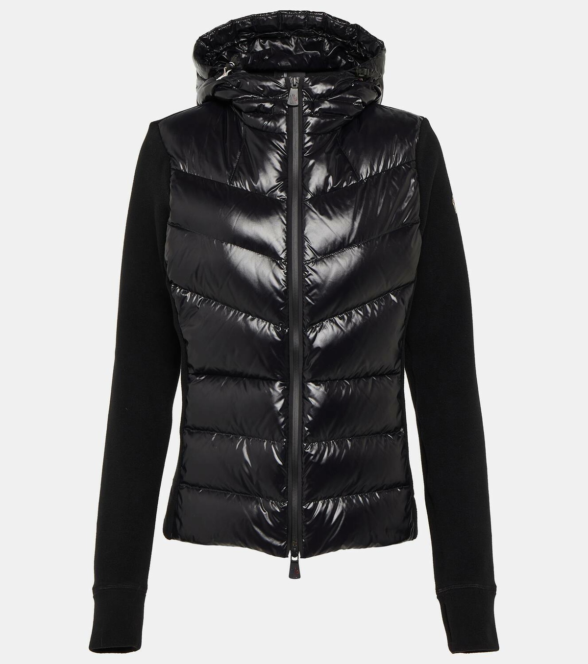 Moncler Grenoble Down-paneled fleece jacket Moncler Grenoble