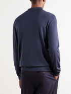 Paul Smith - Merino Wool Polo Shirt - Blue