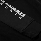 Napapijri Men's Large Box Logo Popover Hoody in Black