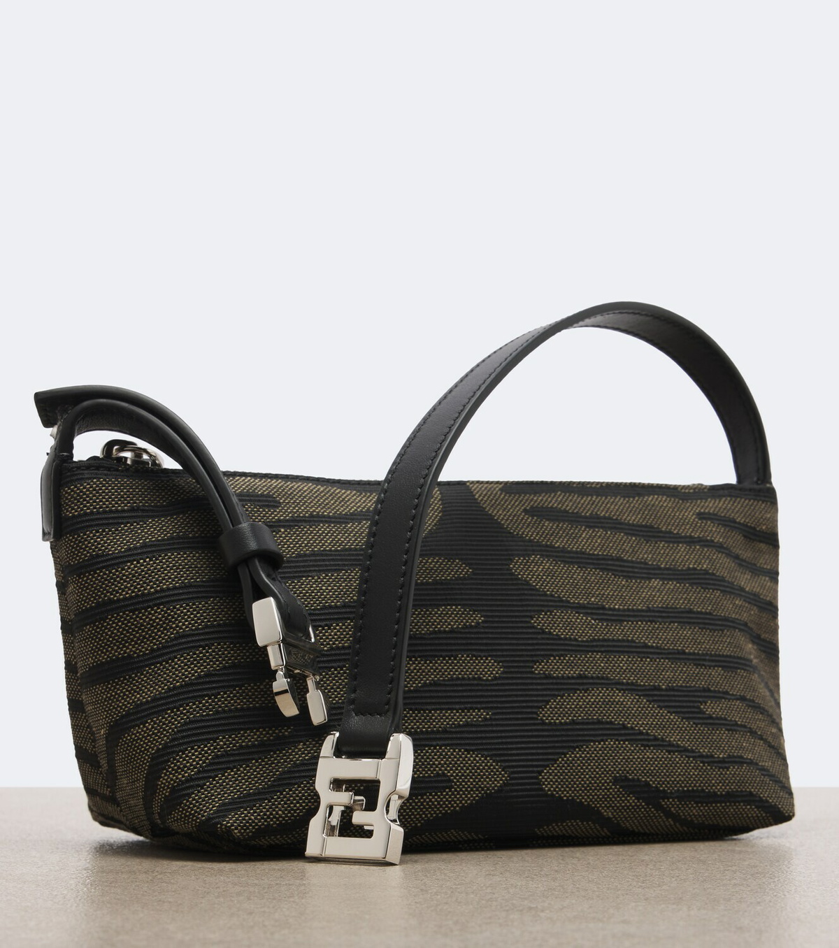 Fendi Vanity Small jacquard shoulder bag