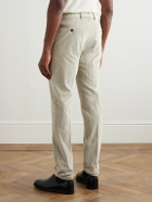 Incotex - Straight-Leg Cotton-Blend Corduroy Trousers - Neutrals
